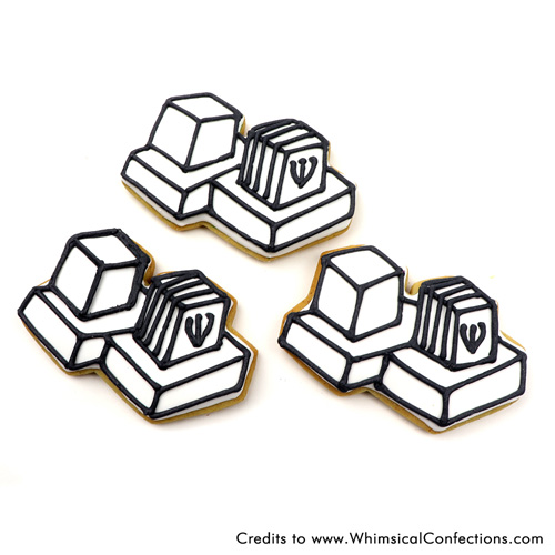 Double Tefillin Cookie Cutter, 3" x 2" x 3/4" H image 4