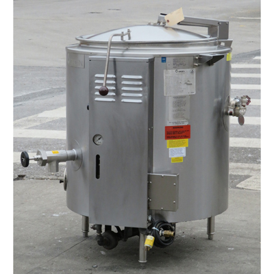Groen AH/1E-40 Steam Jacketed Natural Gas Floor Kettle, Used Very Good Condition image 1