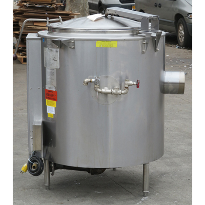 Groen AH/1E-40 Steam Jacketed Natural Gas Floor Kettle, Used Very Good Condition image 6