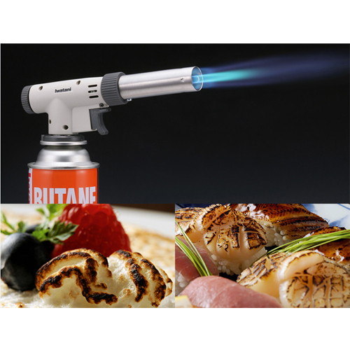 Iwatani Chef's Torch Burner CB-TC-PRO2 with Stabilizing Plate image 1