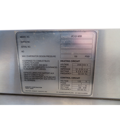 Baxter PC151-M38 Roll-In Proofer, Used Excellent Condition image 3