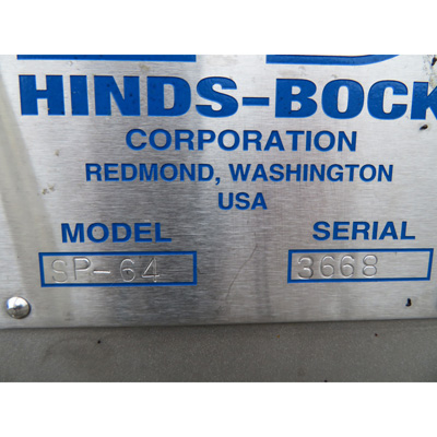 Hinds Bock SP-64 Single Piston Depositor, Used Excellent Condition image 3