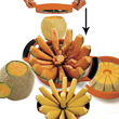 Norpro Grip-EZ Melon Cutter, Tangerine image 1