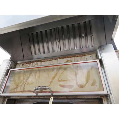 Woodstone WS-FD-6045-RFG-R-IR-NG Gas Hearth Pizza Oven, Used Good Condition image 6
