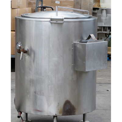 Vulcan VGL60E 60 Gallon Gas Steam Kettle 130,000 BTU, Used Excellent Condition image 3