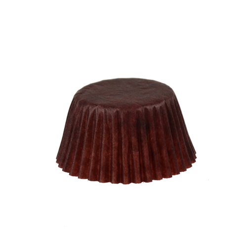 Mini Brown Paper Cupcake Liners 1 1/4" Dia. x 7/8" High, Pack of 500 image 1