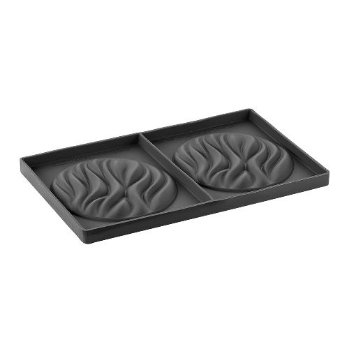 Pavoni Top Decoration Silicone RIVER Mold, 135mm Dia. x 15mm H, 2 Cavities image 3