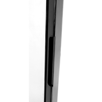 Atosa MCF8725GR Bottom Mount Refrigerator Merchandiser 24-1/4"W x 24"D x 76-1/4"H with Self-Closing Glass Door with Lock image 4