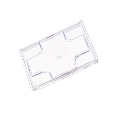 Packnwood Clear Cubic Mini Dish, 2 oz, 1.96" x 1.77", Case of 576 image 2