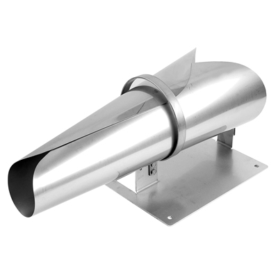JetNet CHM-S Cone/Stuffing Horn (Meat Horn), All Stainless, for Meat Netting, w/Overlapping Front image 1