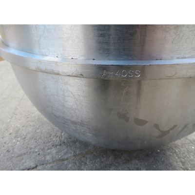 Hobart VMLHP40 80-40 Stainless Steel Mixer Bowl, Used Very Good Condition image 3