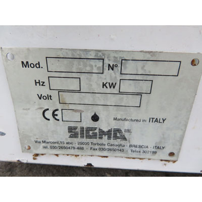 Sigma CC-30 Floor Style Natural Gas Powered Commercial Tilted Cream Cooker, Used Great Condition image 8