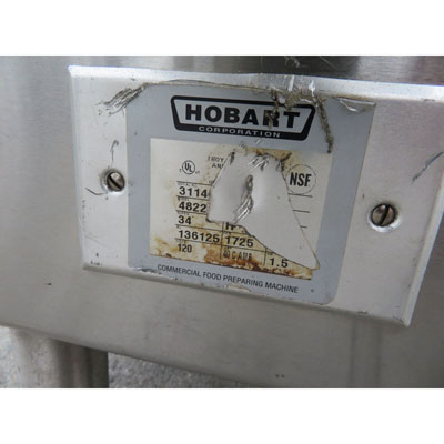Hobart 4822 Meat Grinder, Used Great Condition image 4