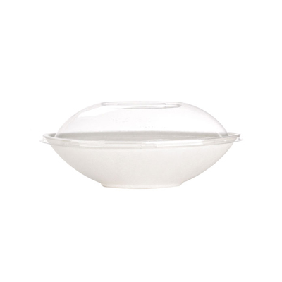 Packnwood Bio n Chic Oval Sugarcane Bowl, 32 oz, 9.4" x 5.7", Case of 250 image 3