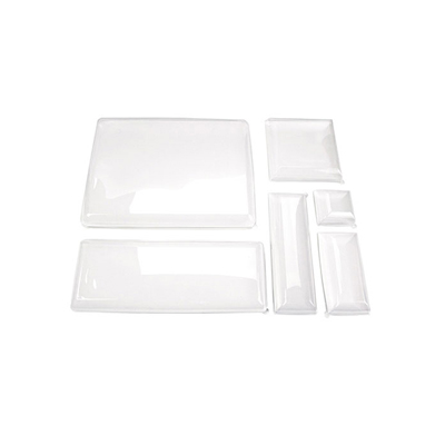 Packnwood Recyclable Clear Lid for 210BCHIC279, 10.8" x 3.54" x 1.18" H, Case of 100 image 1