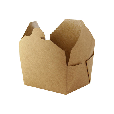 Packnwood Kraft Meal Box, 78 oz, 8.5" x 6.25" x 3.5" H, Case of 160 image 3