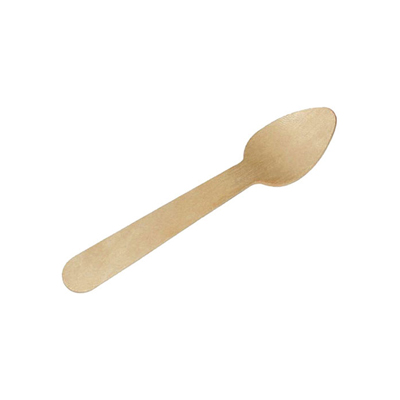 Packnwood Mini Wooden Spoon, 4.3", Case of 3000 image 3