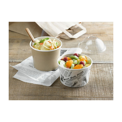 Packnwood Deli News Printed Containers, 16 oz., 4.5" H, Case of 500 image 1