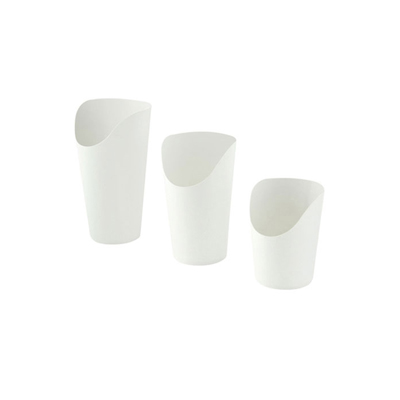 Packnwood White Kraft Wrap Cup, 14 oz., 2.36" Dia. x 6.3" H, Case of 1000 image 2
