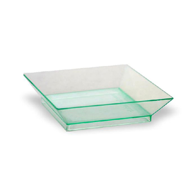 Packnwood Clear Recyclable Klarity Lid, 2.55" x 2.55", Case of 200 image 2