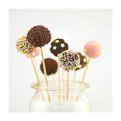 Packnwood Wooden Cake Pop Sticks, 3.7" - Case of 500 image 1