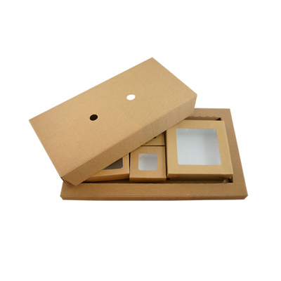 Packnwood Kraft Meal Tray And Kray Box Lunchbox, Case of 250 image 3
