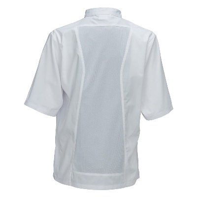 Winco UNF-9WM Broadway Ventilated Cook's Shirt image 1