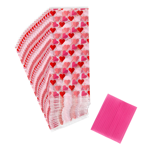 Wilton Standard Valentine Treat Bags, Pack of 20 image 1