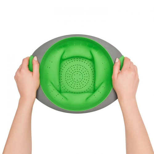 OXO Good Grips Silicone Collapsible Colander, 3.5 qt. image 2