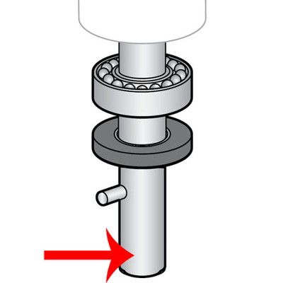 Sub-Assembly - Agitator Shaft For Hobart Mixer OEM # 00-0113936 image 1