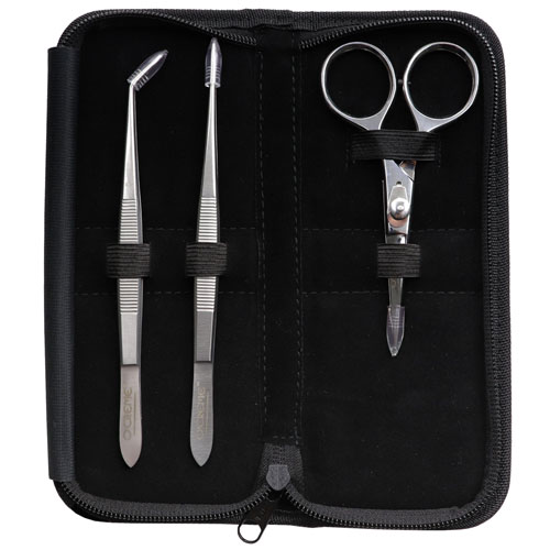 O'Creme Stainless Steel Tweezers & Scissors, Set of 3  image 2