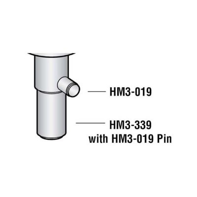 Planetary A gitator Shaft Assembly (includes HM3-019 P in) For Hobart Mixer D300 OEM # 70339 image 1