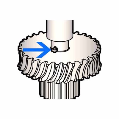 Worm Gear Shaft Key For Hobart Mixer D300 Transmission Unit OEM # 12430-49 image 1