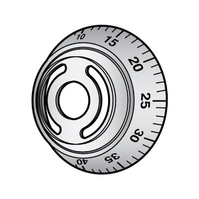 Dial Assembly For Hobart Series 2000 Slicers OEM # 875370 image 1