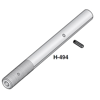 Index Shaft Only With Pin For Hobart Slicers OEM # 87494 image 1