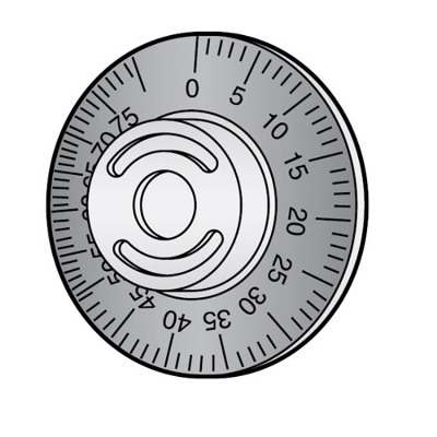 Slicer Thickness Index Dial (Ring Only} For Hobart Slicers OEM # 118175 image 1