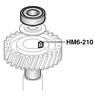 Upper Planetary Key for Hobart Mixers OEM # 12430-210 - Pack of 2 image 1