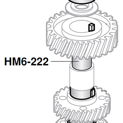 Planetary Shaft for Hobart Mixers OEM # 24222 image 1