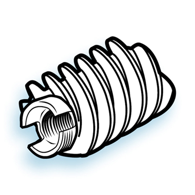 Motor Worm for Hobart Mixers OEM # 24298 image 1