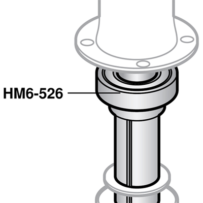 Lower Planetary Bearing for Hobart Mixers OEM # BB-15-26 image 1