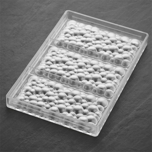 Pavoni Polycarbonate Chocolate Mold, Sparkling by Fabrizio Fiorani, 3 Cavities  image 4