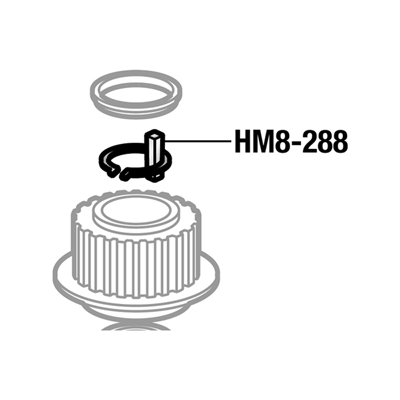 Internal Pinion Key for Hobart Mixers OEM # 74288 image 1