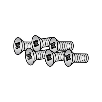 Knife Mounting Screw SS (Pkg./25) for Globe Slicers OEM # 747-15S image 1