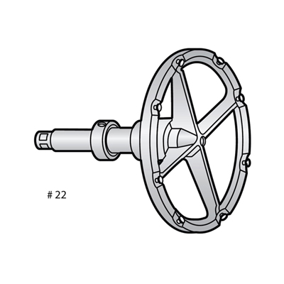 Alfa VS-22DH Disc Holder for # 22 Grater/Shredder Attachment OEM # ML-16226-Z image 1