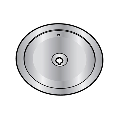 BERKEL Slicer Knife, Stanless Steel, 11 5/8" Dia image 1