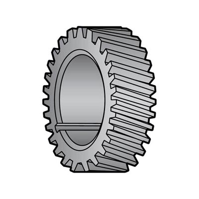 Nylon Gear - Standard - for GLOBE Slicers OEM # 747-17N image 1