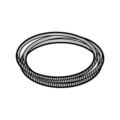 " V " Belt For Hobart Food Cutters OEM # 117503 image 1