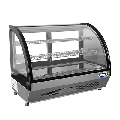 Atosa CRDC-35 Refrigerated Countertop Display Case, 3.5 cu.ft. - 27-3/5"W x 22-1/10"D x 26-2/5"H image 1