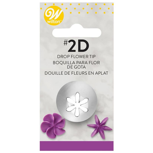Wilton Drop Flower Tip, Carded #2D image 2