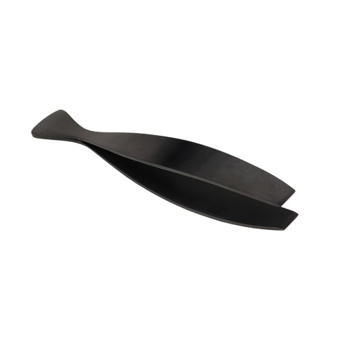 O'Creme Black Stainless Steel Fish Tweezers, 5-1/8" image 1